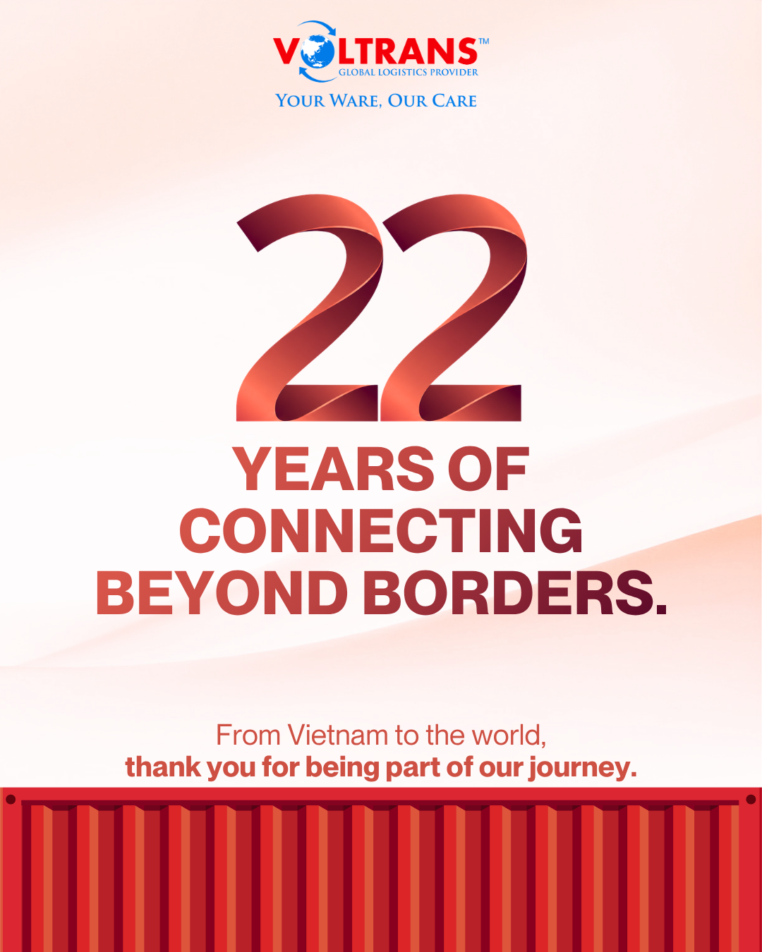 Voltrans Logistics 22nd Anniversary